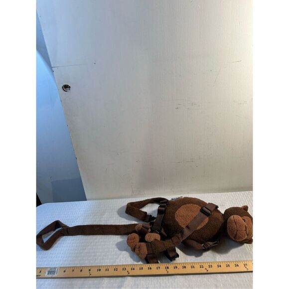 Gold bug plush monkey toddler safety leash - Picture 3 of 6